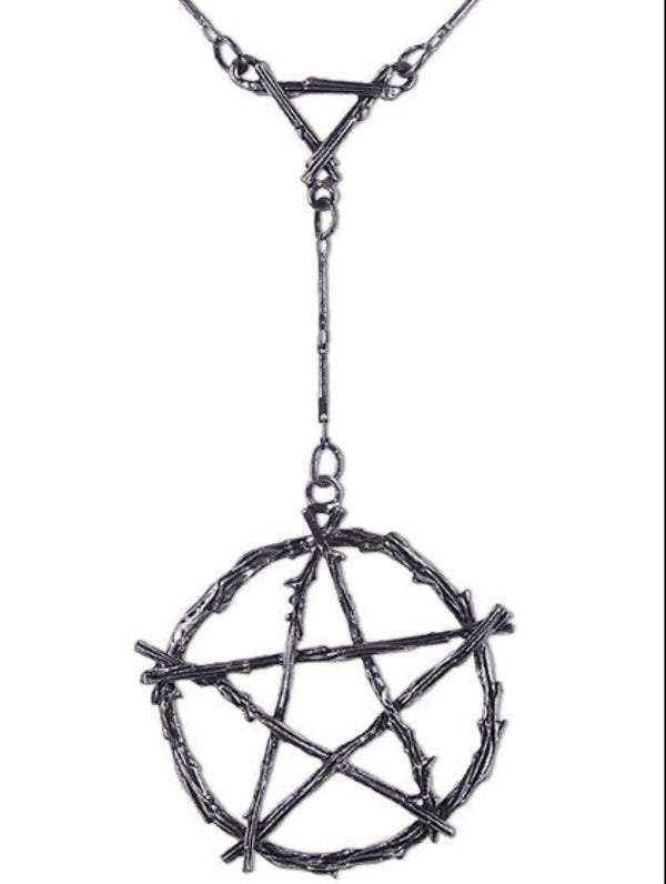 Branch Pentagram Necklace