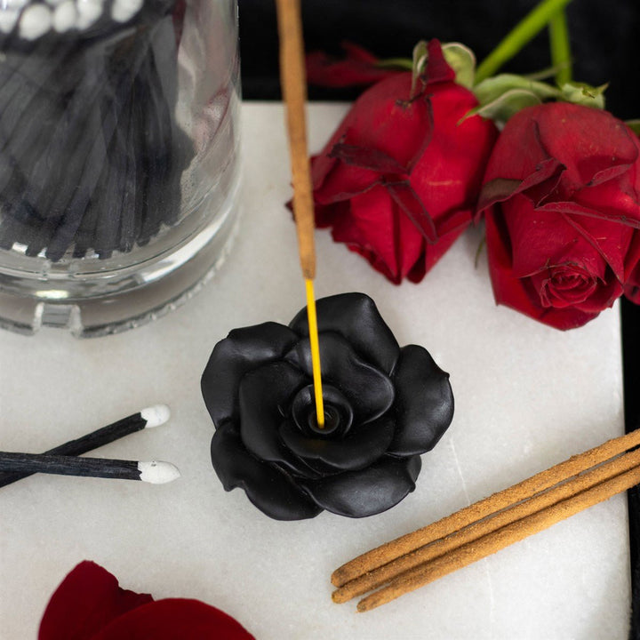 Black Rose Incense Stick Holder - Kill JoySomething Different