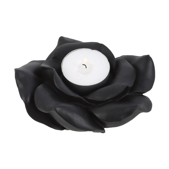Black Rose Tealight Candle Holder - Kill JoySomething Different