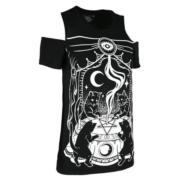 Cat Sabbath Tee - Kill JoyRestyle