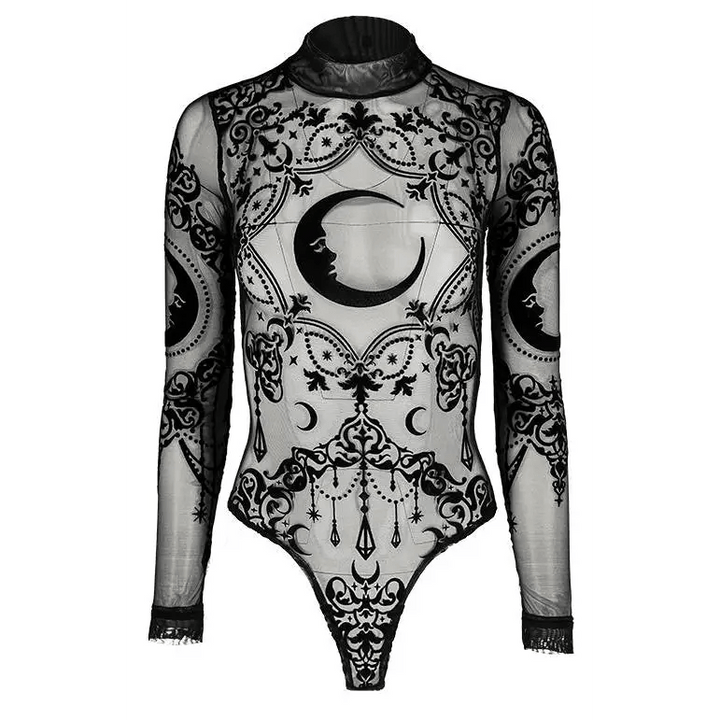 Crescent Mesh Bodysuit - Kill JoyRestyle