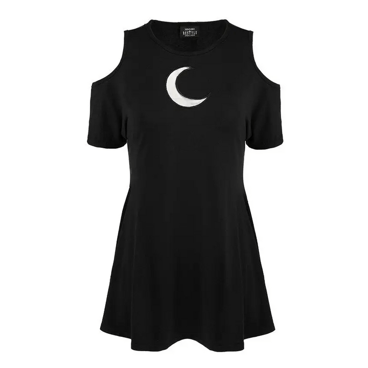 Crescent Moon Tunic Dress - Kill JoyRestyle