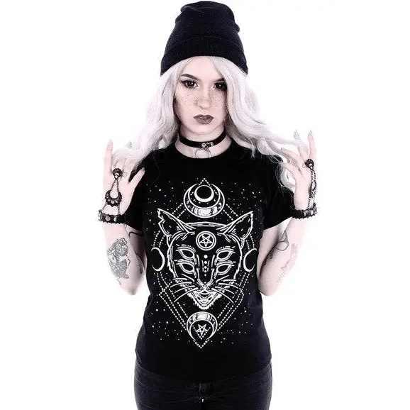 Galaxy Cat Tee - Kill JoyRestyle