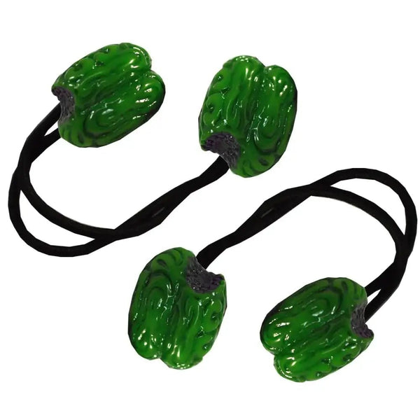 Green Zombie Brain Hair Bands