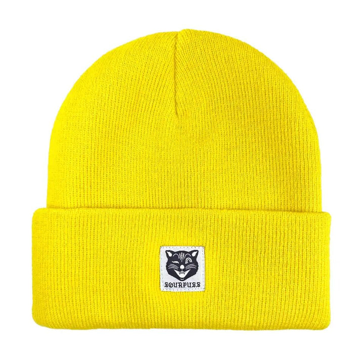 Jinx Knit Hat Hi Vis - Yellow - Kill JoySourpuss