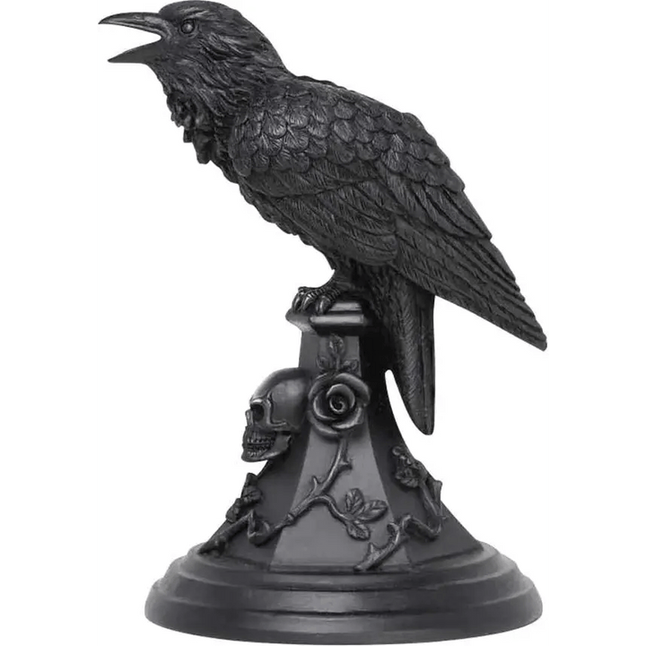 Poes Raven Candlestick - Kill JoyAlchemy Gothic