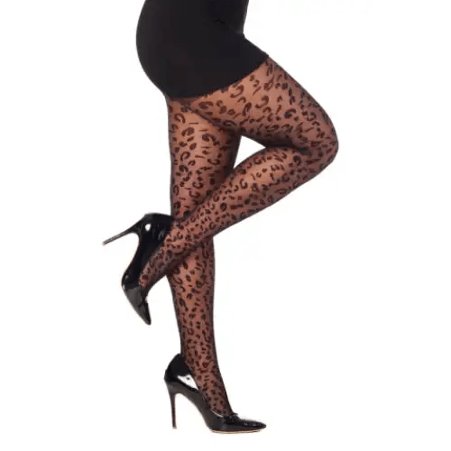 Sheer Leopard Tights Kill Joy