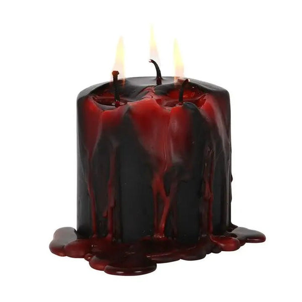 Vampire Blood Pillar Candle - 7.5cm
