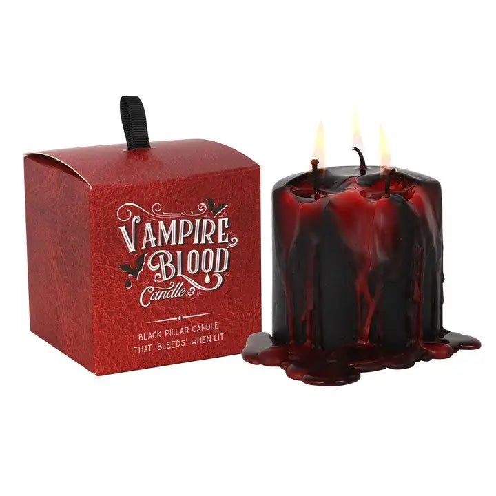 Vampire Blood Pillar Candle - 7.5cm