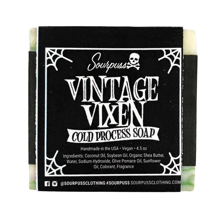 Vintage Vixen Bar Soap - Glass